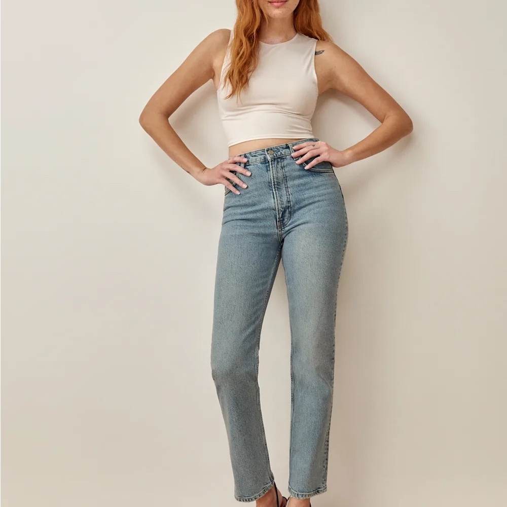 Reformation Liza Women's Straight Leg Jeans
